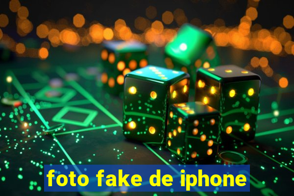 foto fake de iphone