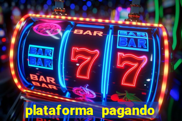 plataforma pagando no cadastro