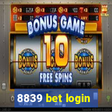 8839 bet login