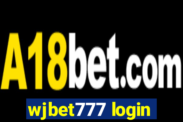 wjbet777 login