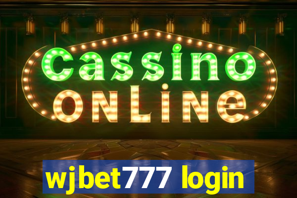 wjbet777 login