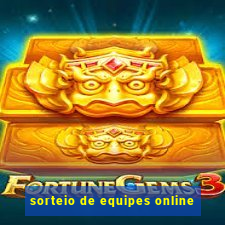 sorteio de equipes online