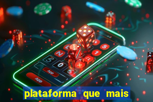 plataforma que mais paga no fortune tiger