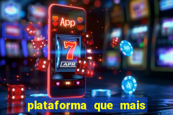 plataforma que mais paga no fortune tiger