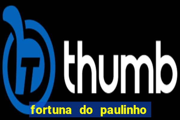 fortuna do paulinho do roupa nova