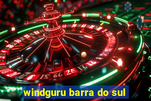 windguru barra do sul