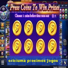 criciuma proximos jogos