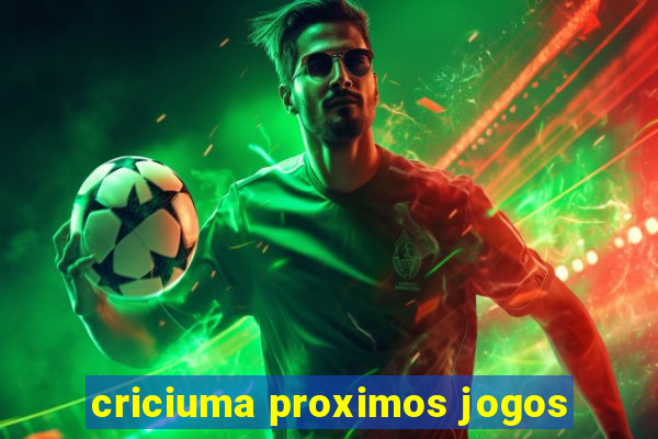 criciuma proximos jogos