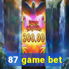 87 game bet