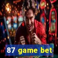 87 game bet