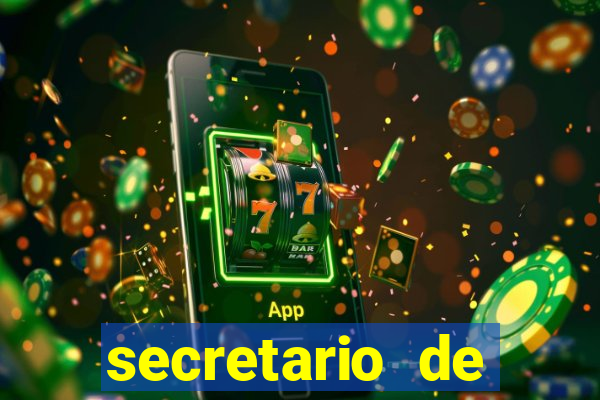 secretario de esporte salario