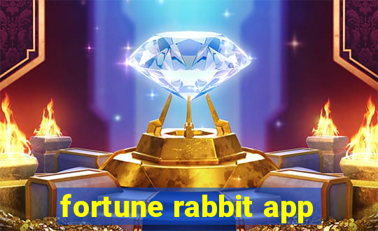 fortune rabbit app