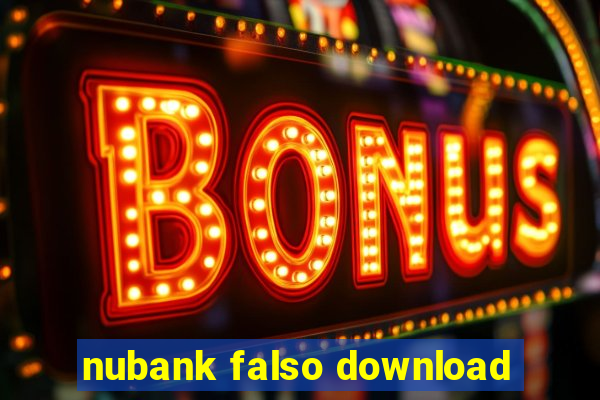 nubank falso download