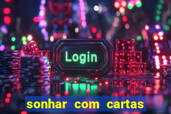 sonhar com cartas de baralho no chao