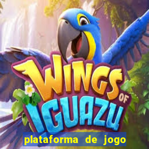 plataforma de jogo nova pagando