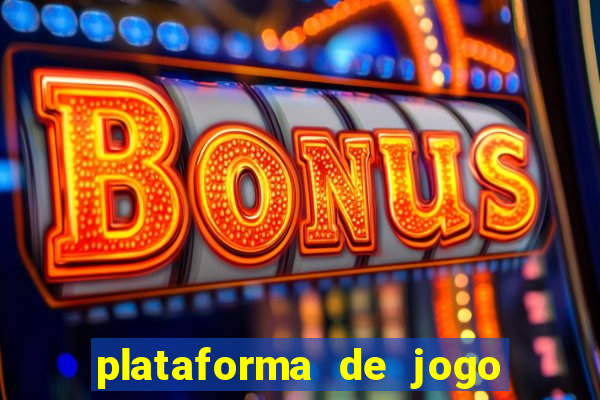 plataforma de jogo nova pagando