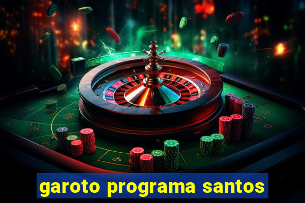 garoto programa santos