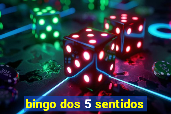 bingo dos 5 sentidos