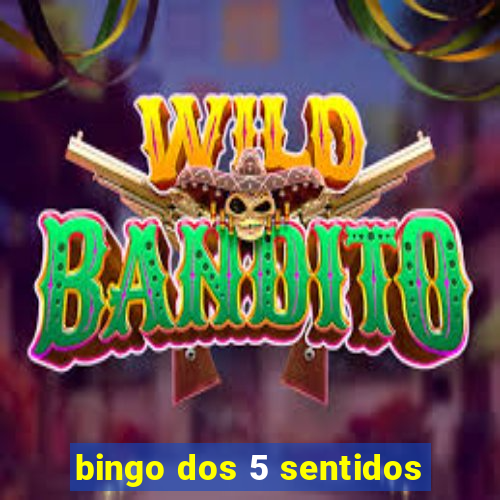 bingo dos 5 sentidos