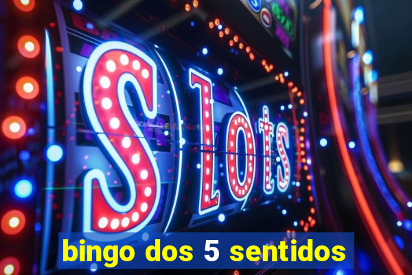 bingo dos 5 sentidos