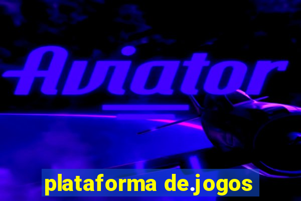 plataforma de.jogos