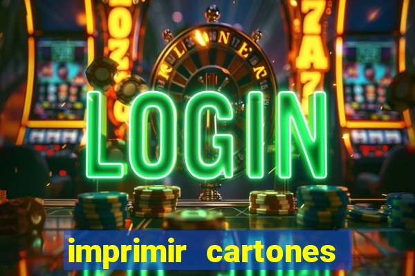 imprimir cartones de bingo