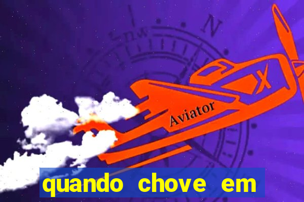 quando chove em porto seguro