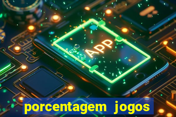 porcentagem jogos slots pg