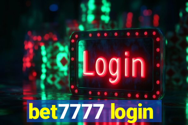 bet7777 login