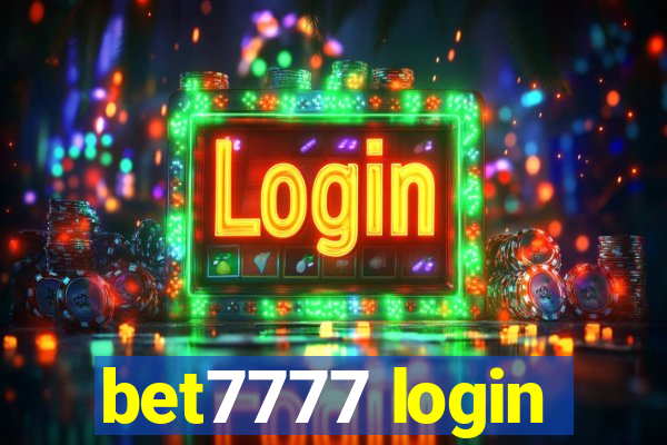 bet7777 login