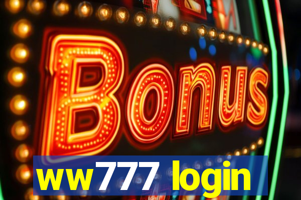 ww777 login