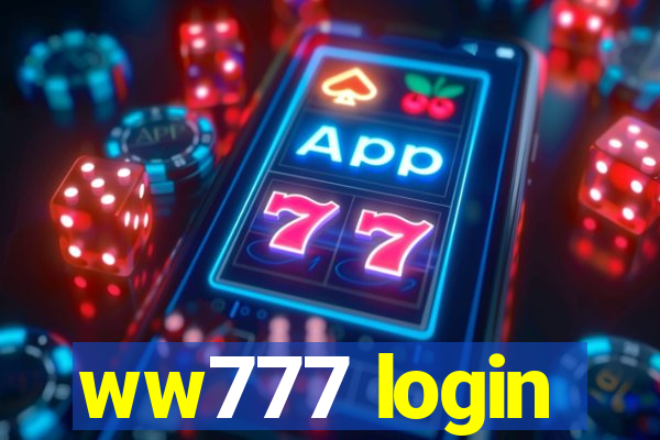 ww777 login