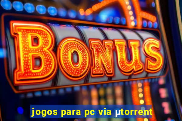 jogos para pc via μtorrent