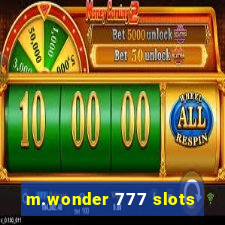 m.wonder 777 slots