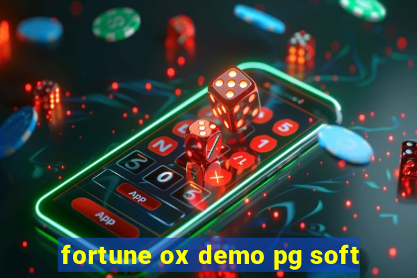 fortune ox demo pg soft