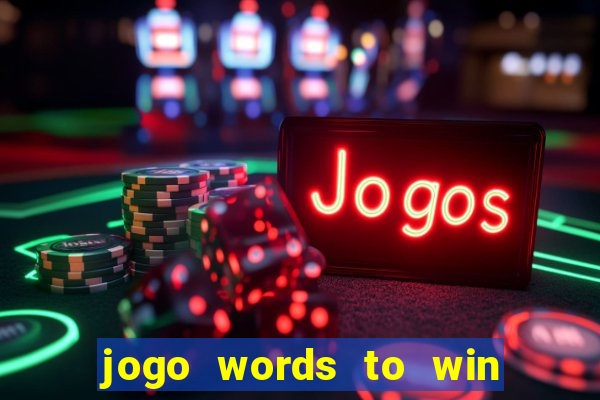 jogo words to win paga mesmo