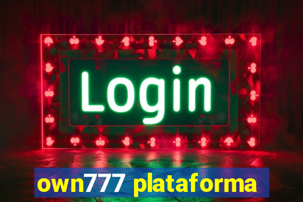 own777 plataforma