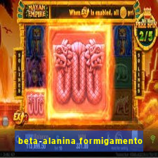 beta-alanina formigamento