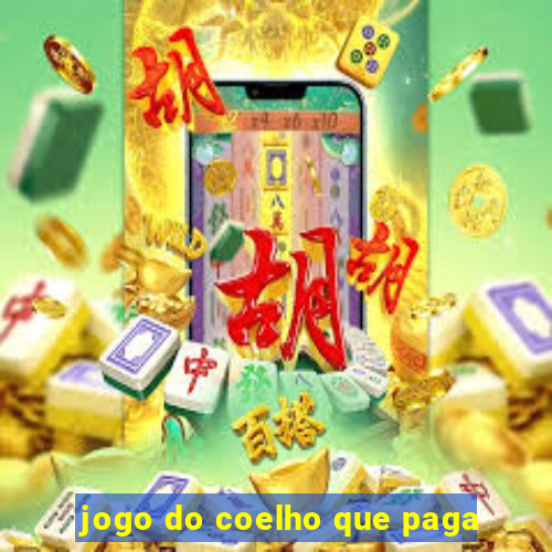 jogo do coelho que paga