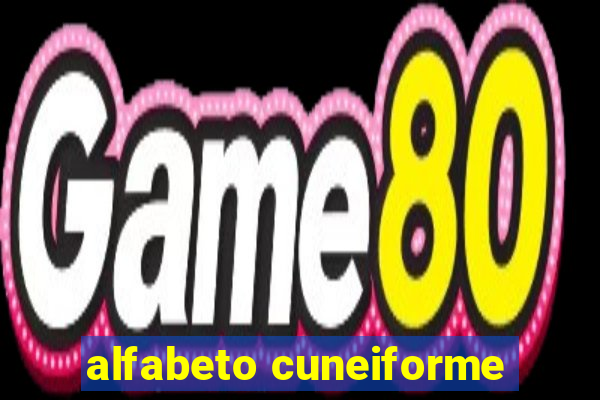 alfabeto cuneiforme