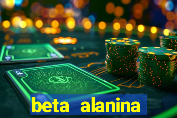 beta alanina aumenta a pressao