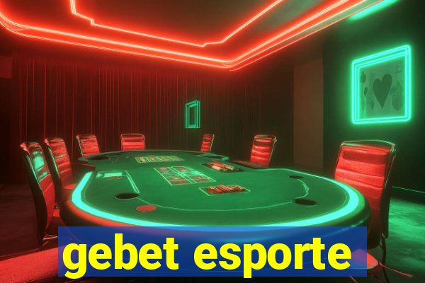 gebet esporte