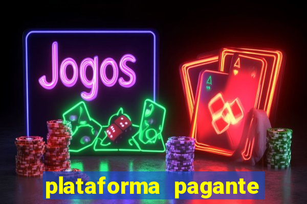 plataforma pagante fortune tiger