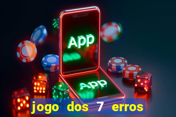 jogo dos 7 erros para manipuladores de alimentos