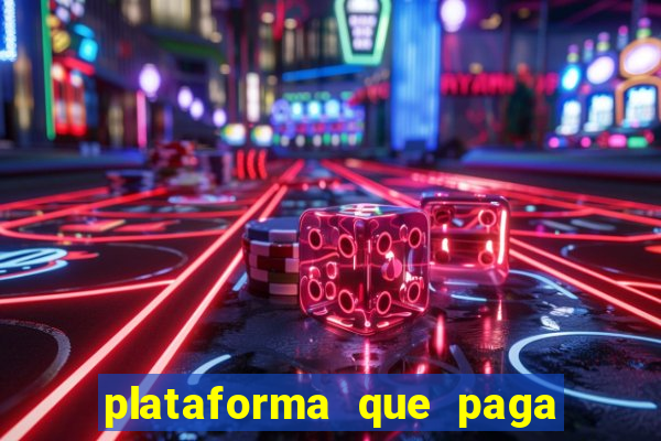 plataforma que paga no cadastro fortune tiger