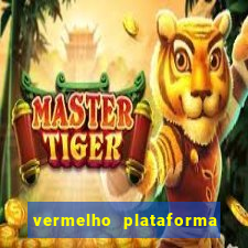 vermelho plataforma de jogos