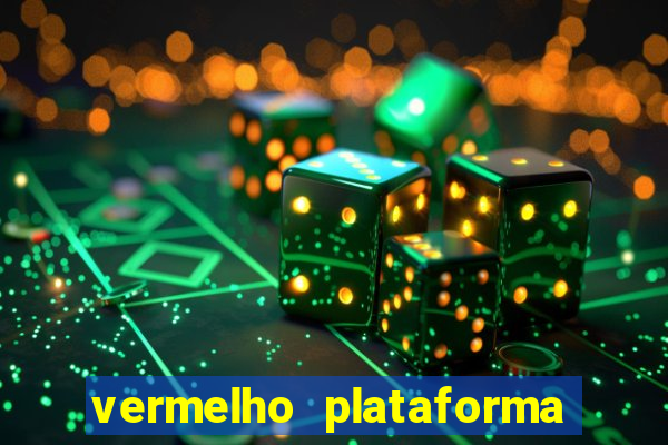 vermelho plataforma de jogos