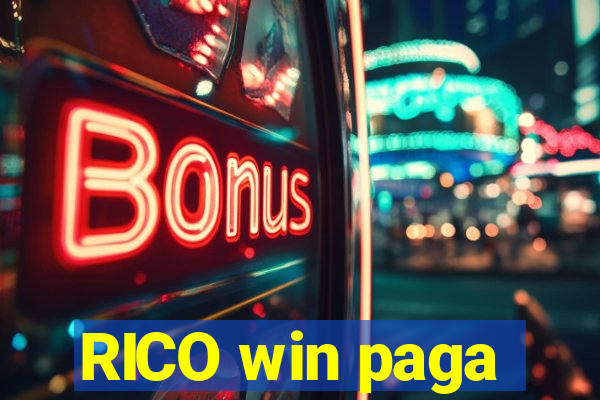 RICO win paga