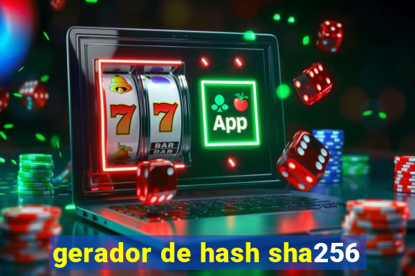 gerador de hash sha256