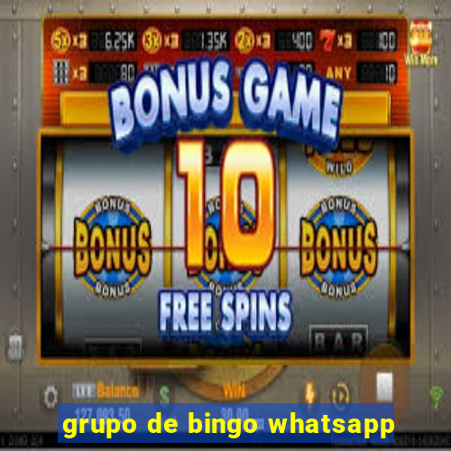 grupo de bingo whatsapp